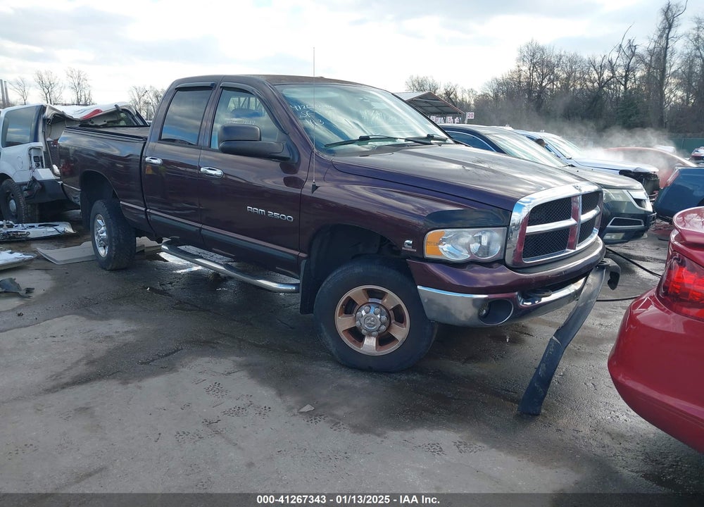 2005 DODGE RAM 2500 SLT/LARAMIE VIN: 3D7KS28C35G822166