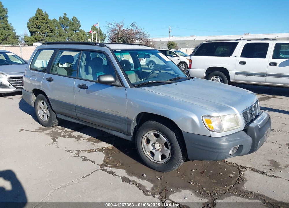 2002 SUBARU FORESTER L VIN: JF1SF63512H746503