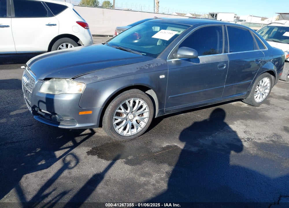 2008 AUDI A4 2.0T/2.0T SPECIAL EDITION VIN: WAUAF78E28A131378