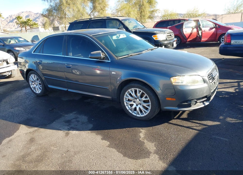 2008 AUDI A4 2.0T/2.0T SPECIAL EDITION VIN: WAUAF78E28A131378