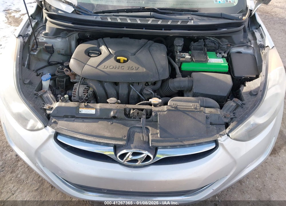 2013 HYUNDAI ELANTRA GLS VIN: 5NPDH4AE3DH155906