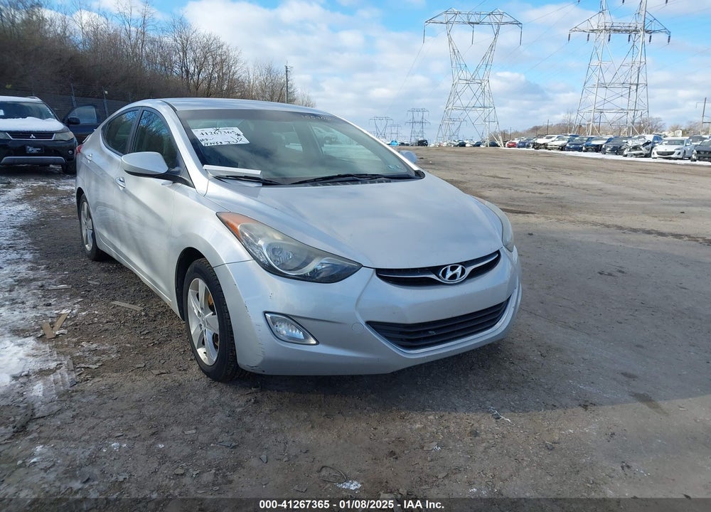 2013 HYUNDAI ELANTRA GLS VIN: 5NPDH4AE3DH155906