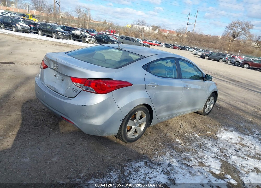 2013 HYUNDAI ELANTRA GLS VIN: 5NPDH4AE3DH155906