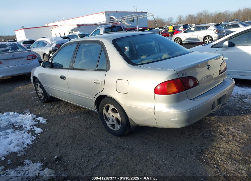 2002 TOYOTA COROLLA LE VIN: 2T1BR12E62C546887