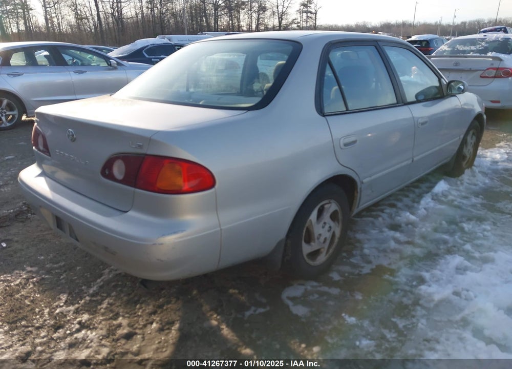 2002 TOYOTA COROLLA LE VIN: 2T1BR12E62C546887