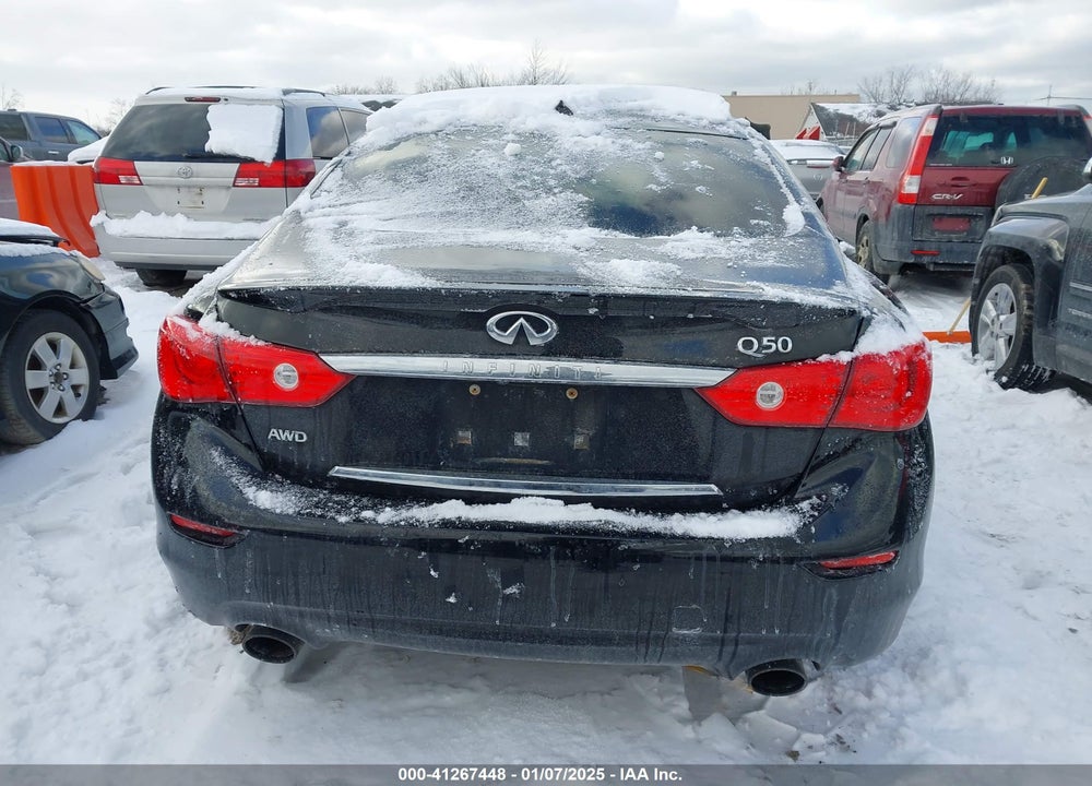 2017 INFINITI Q50 3.0T SIGNATURE EDITION VIN: JN1EV7AR5HM838044