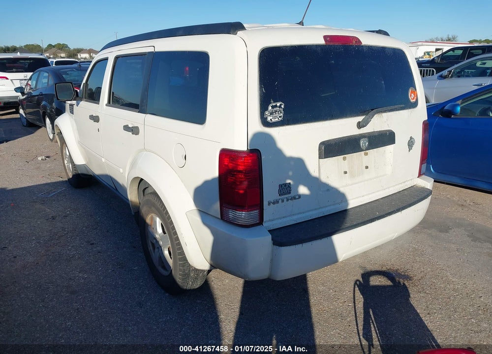 2008 DODGE NITRO SXT VIN: 1D8GT28K08W283596