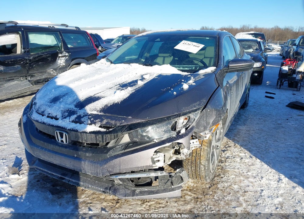 2019 HONDA CIVIC VIN: 2HGFC2F64KH596688