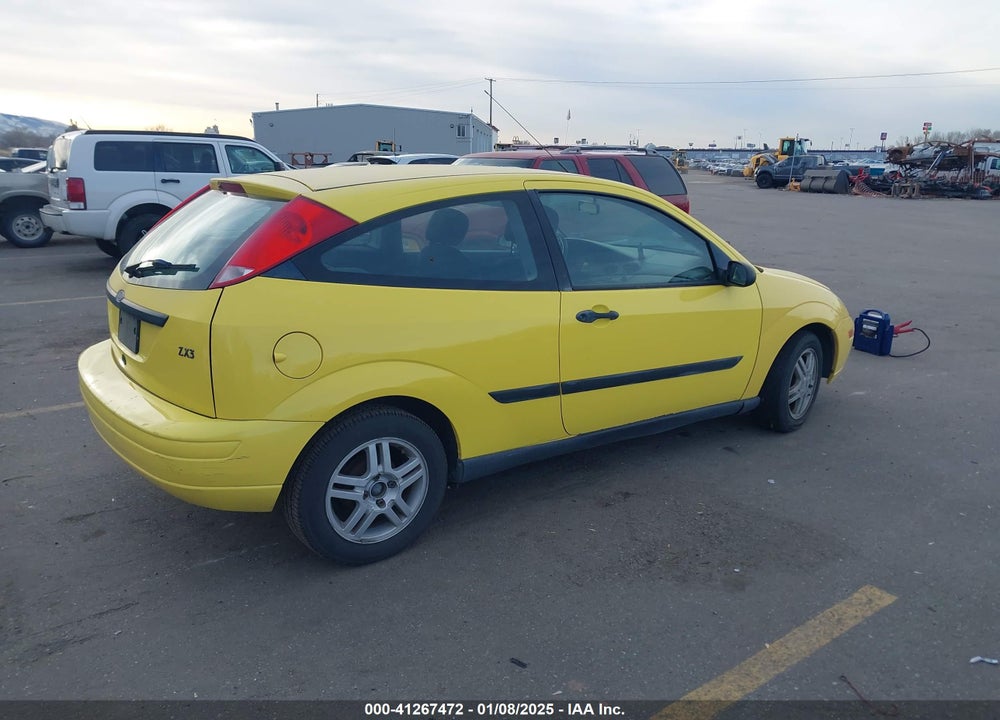 2001 FORD FOCUS ZX3 VIN: 3FAFP31361R115757