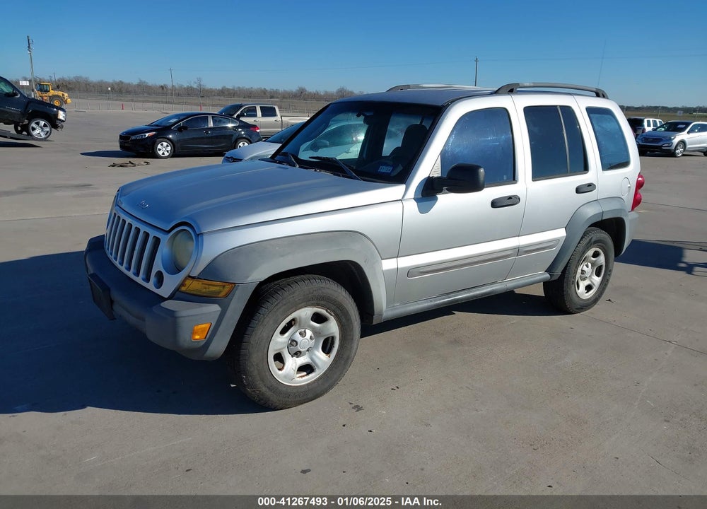 2006 JEEP LIBERTY SPORT VIN: 1J4GK48K56W198368