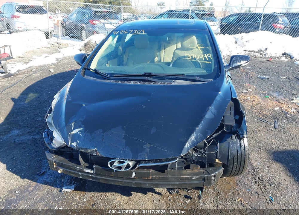 2013 HYUNDAI ELANTRA VIN: 5NPDH4AE6DH370499