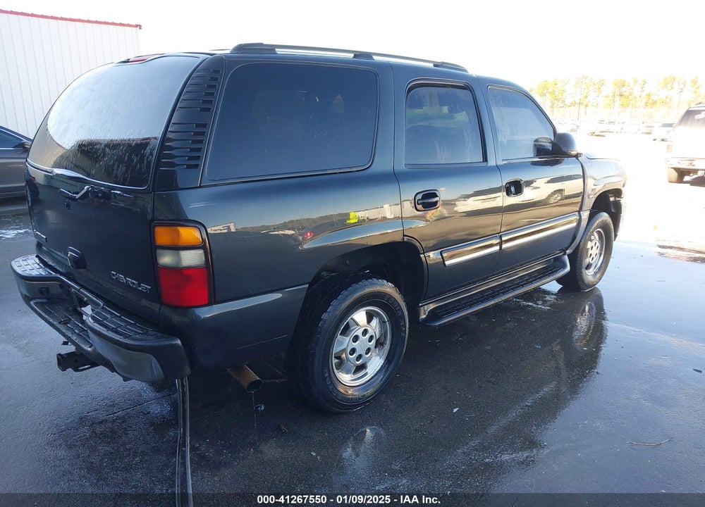 2004 CHEVROLET TAHOE LS VIN: 1GNEC13V94R288488