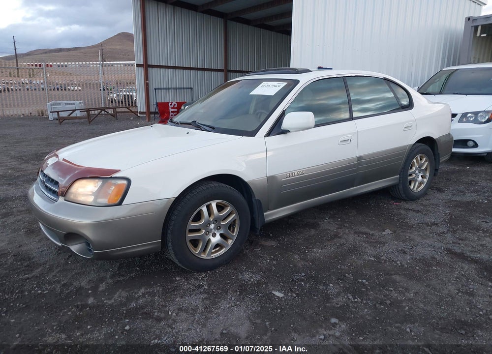 2001 SUBARU LEGACY VIN: 4S3BE686017208362