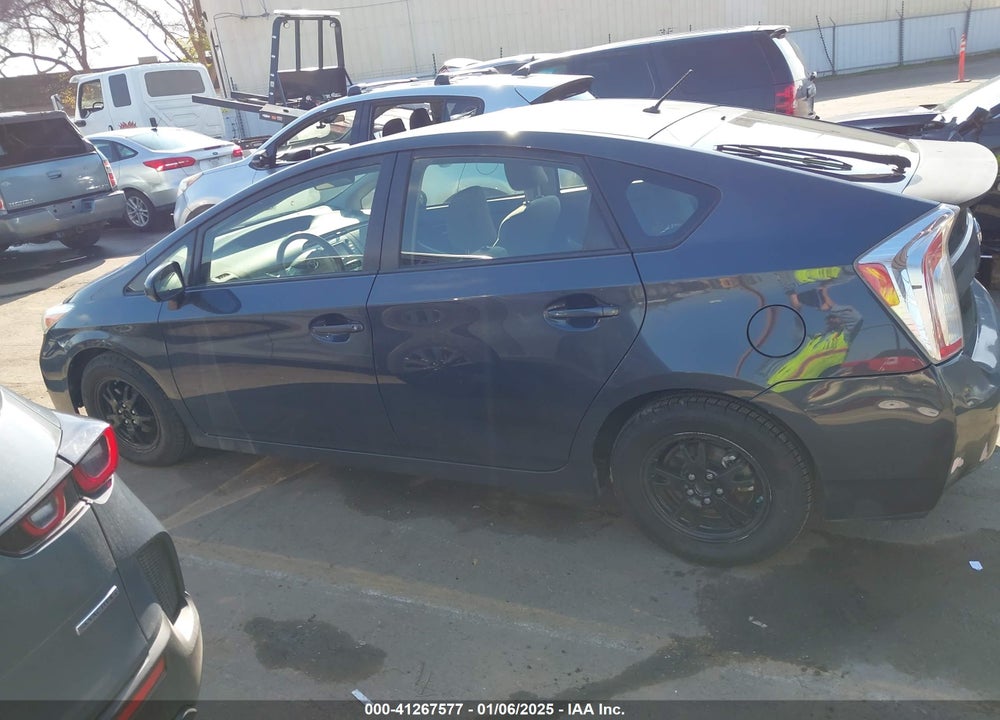 2014 TOYOTA PRIUS TWO VIN: JTDKN3DU6E0358848