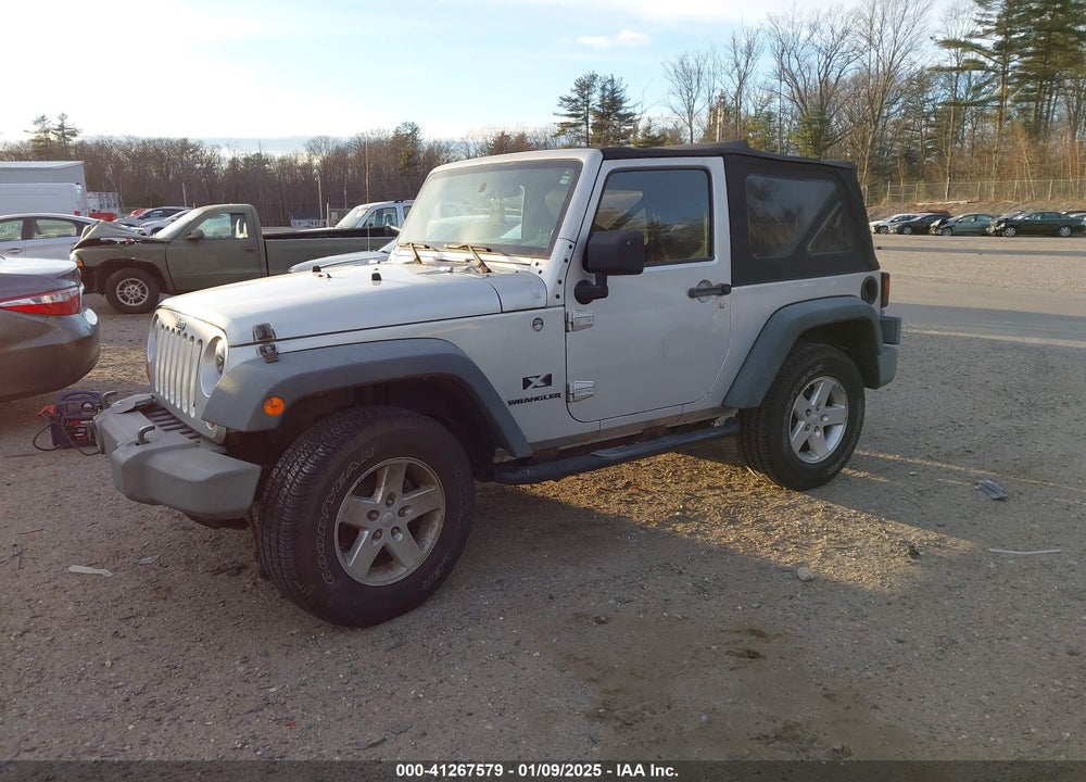 2009 JEEP WRANGLER X VIN: 1J4FA24169L759814