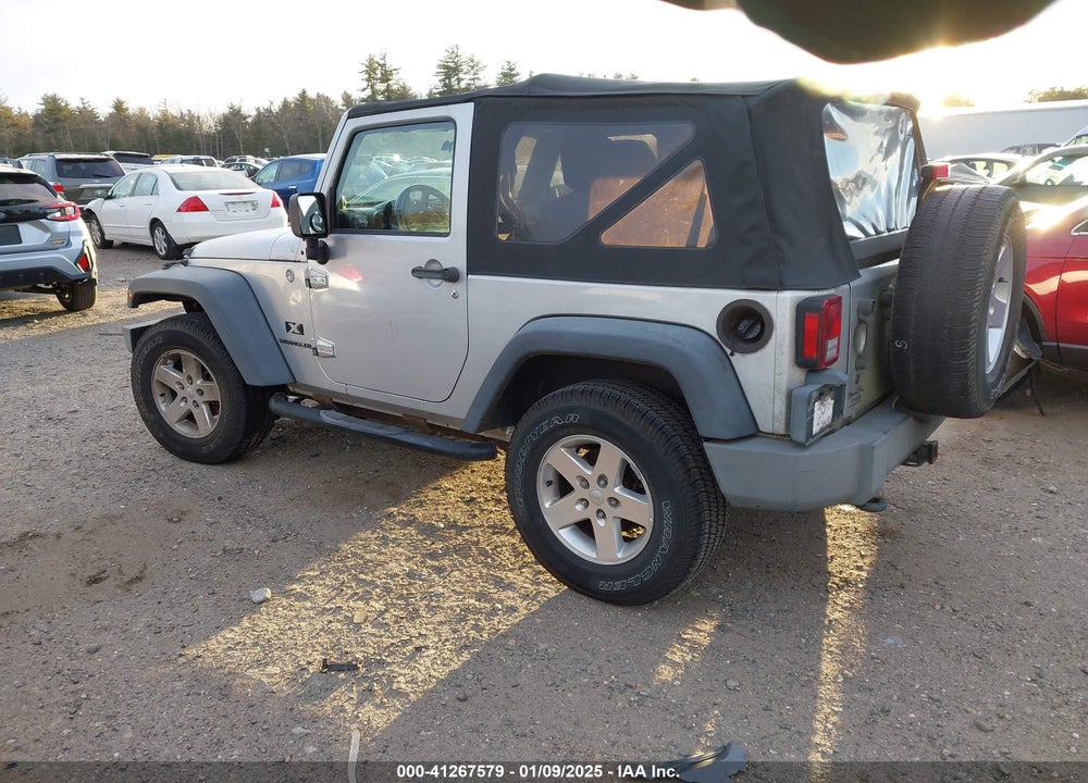 2009 JEEP WRANGLER X VIN: 1J4FA24169L759814