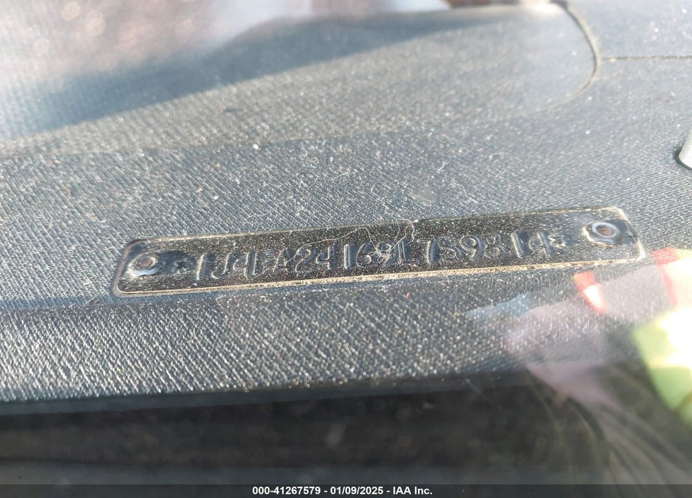 2009 JEEP WRANGLER X VIN: 1J4FA24169L759814