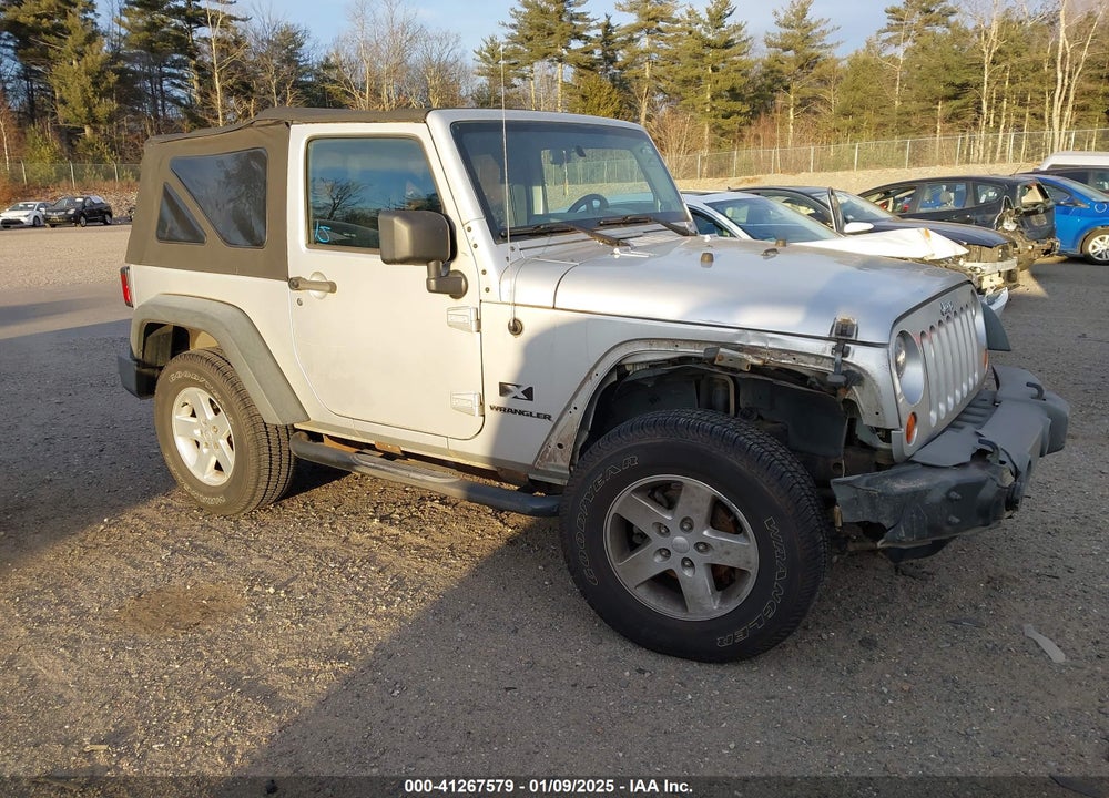 2009 JEEP WRANGLER X VIN: 1J4FA24169L759814