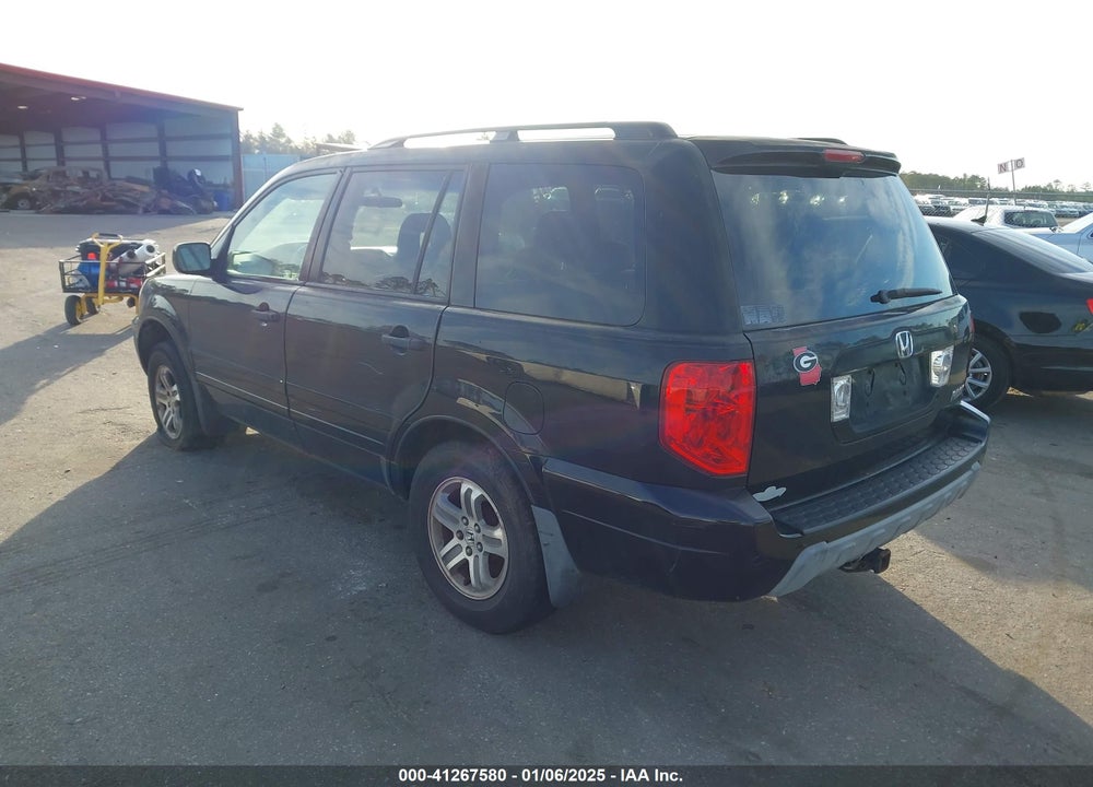 2004 HONDA PILOT EX VIN: 5FNYF184X4B001596