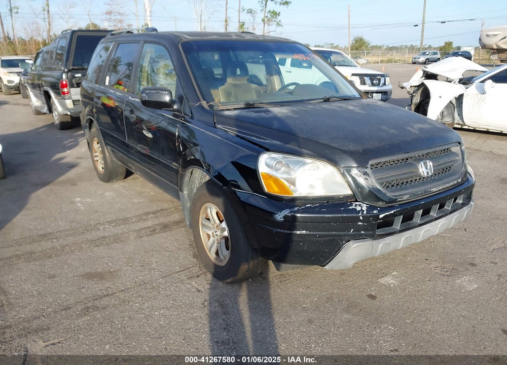 2004 HONDA PILOT EX VIN: 5FNYF184X4B001596