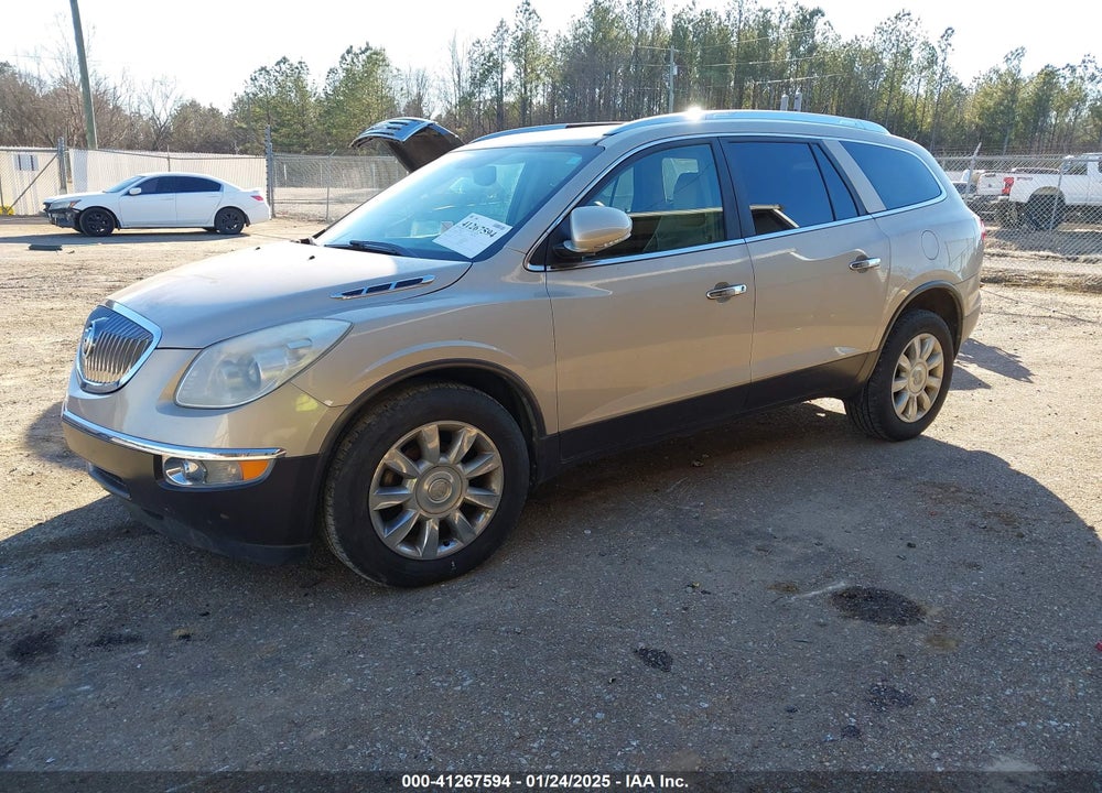 2012 BUICK ENCLAVE LEATHER VIN: 5GAKRCED6CJ292457