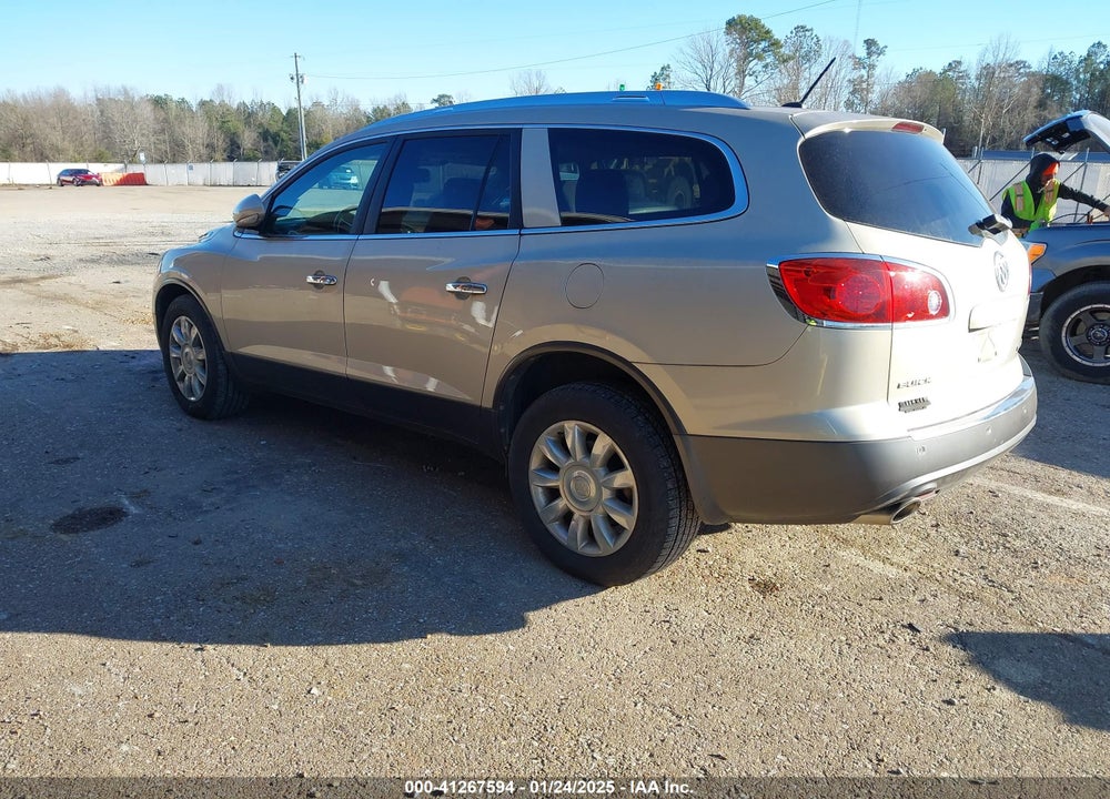 2012 BUICK ENCLAVE LEATHER VIN: 5GAKRCED6CJ292457