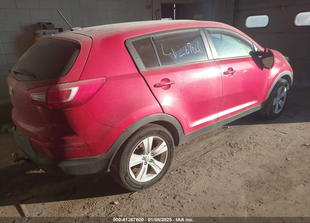 2012 KIA SPORTAGE VIN: KNDPB3A28C7344651