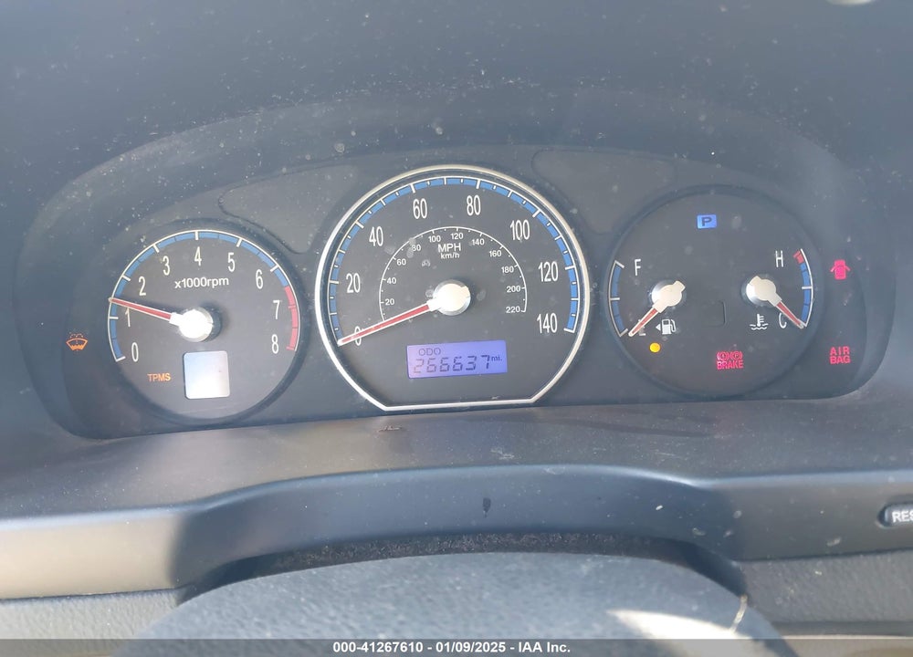 2008 HYUNDAI SANTA FE GLS VIN: 5NMSG13D58H208718