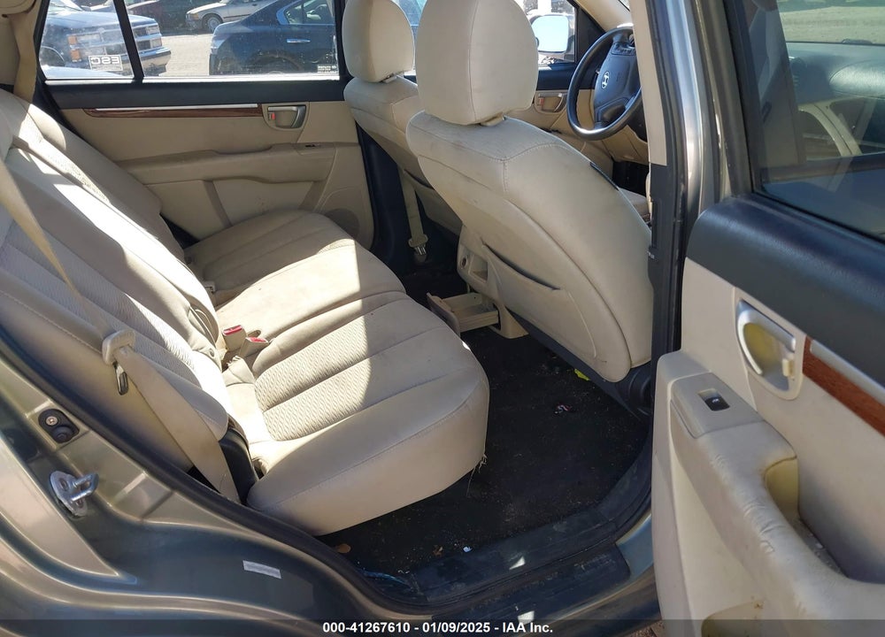 2008 HYUNDAI SANTA FE GLS VIN: 5NMSG13D58H208718