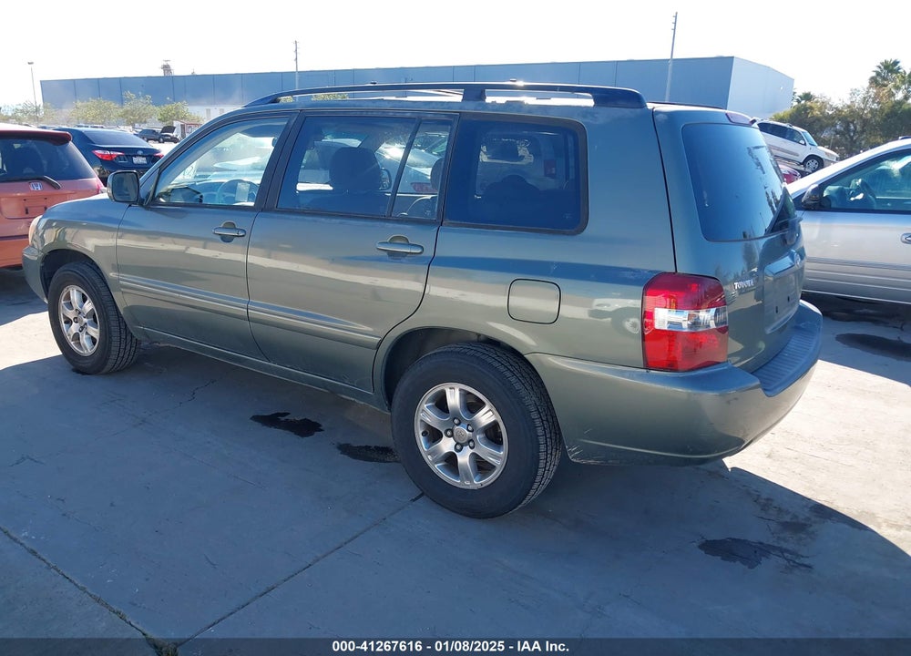 2006 TOYOTA HIGHLANDER VIN: JTEGD21A860154675