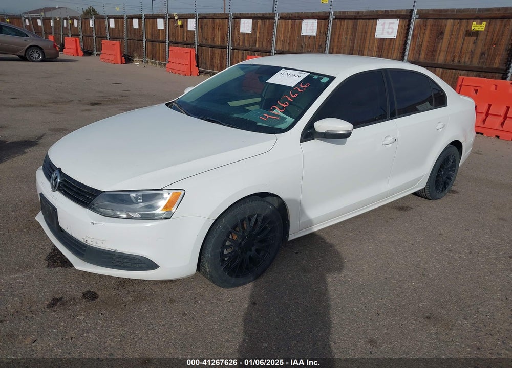 2012 VOLKSWAGEN JETTA 2.5L SE VIN: 3VWBP7AJ3CM454536
