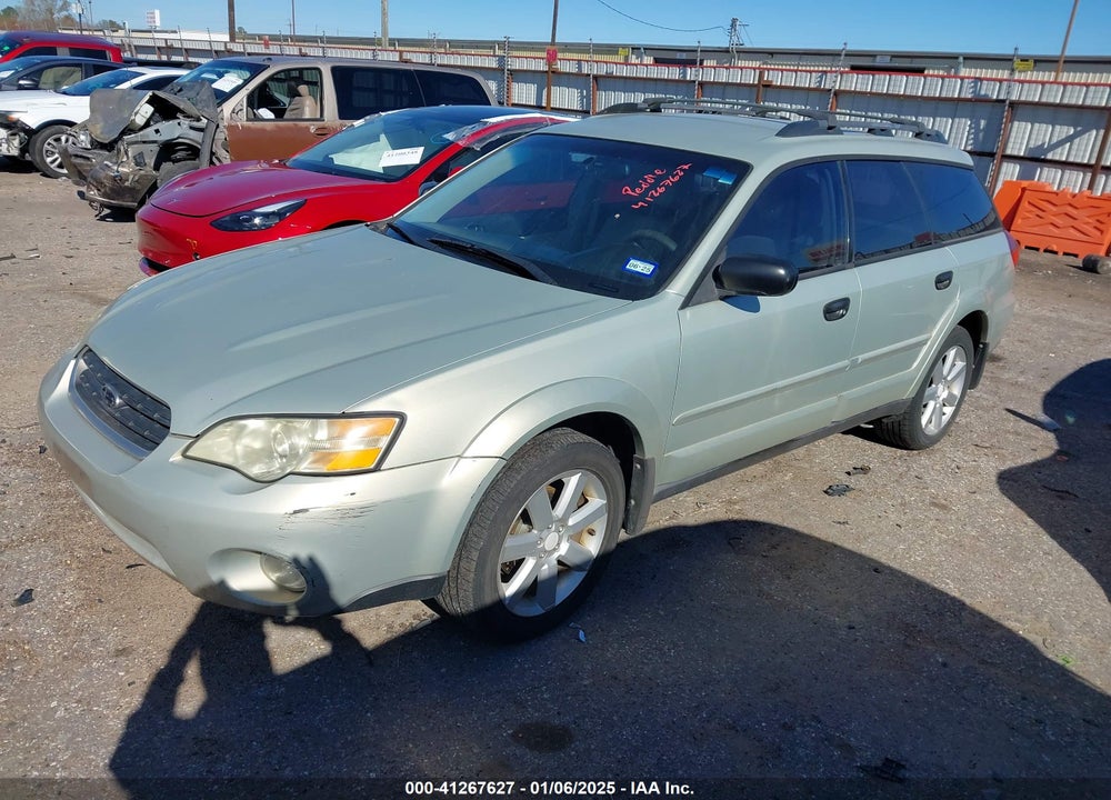 2006 SUBARU OUTBACK 2.5I VIN: 4S4BP61CX67344026