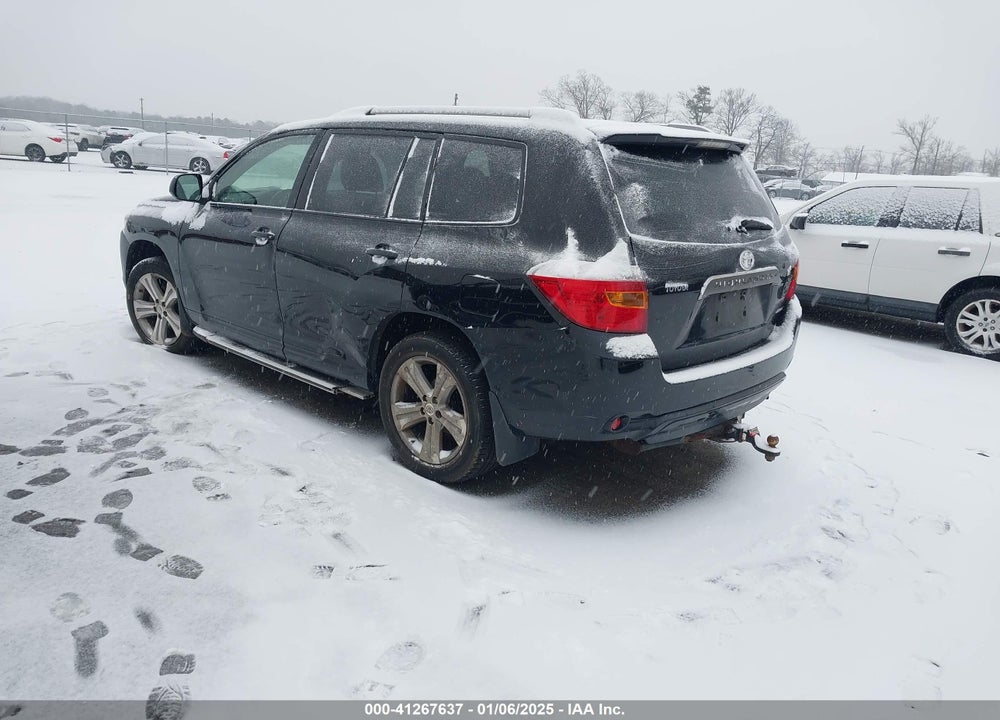 2008 TOYOTA HIGHLANDER SPORT VIN: JTEES43A482085139