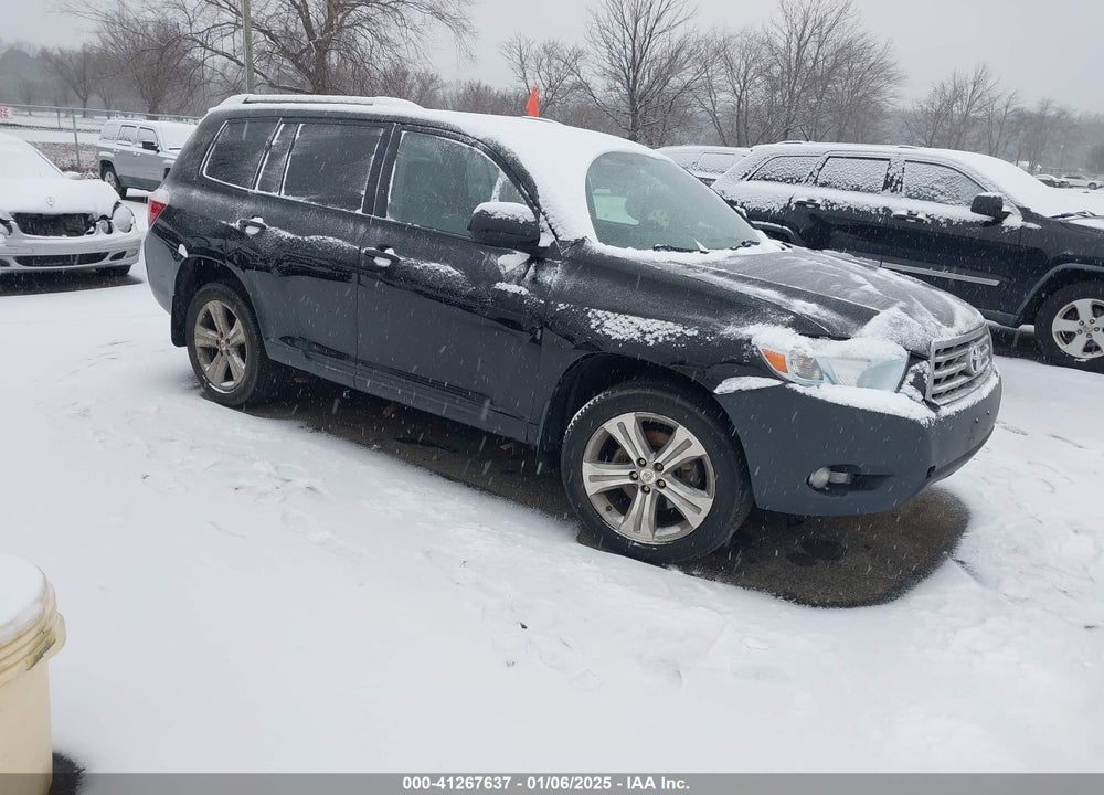 2008 TOYOTA HIGHLANDER SPORT VIN: JTEES43A482085139
