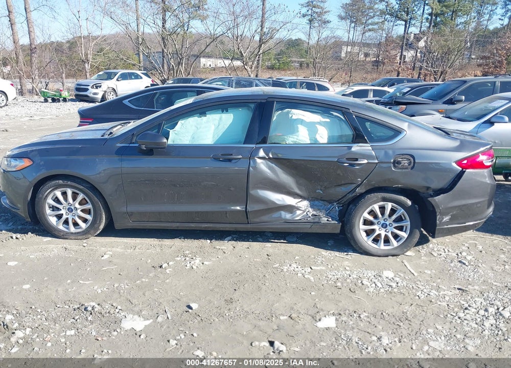 2017 FORD FUSION VIN: 3FA6P0G78HR369523
