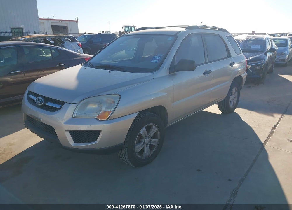 2009 KIA SPORTAGE LX VIN: KNDJF724397579100