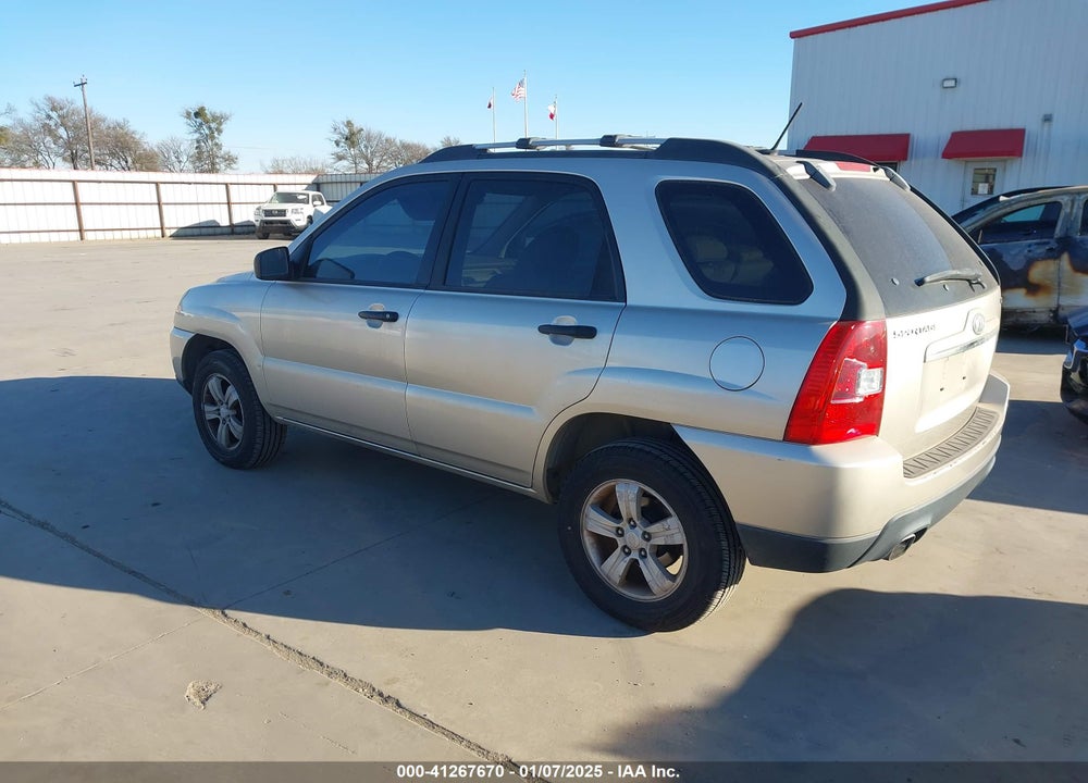 2009 KIA SPORTAGE LX VIN: KNDJF724397579100