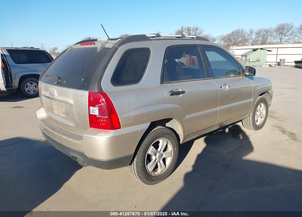 2009 KIA SPORTAGE LX VIN: KNDJF724397579100