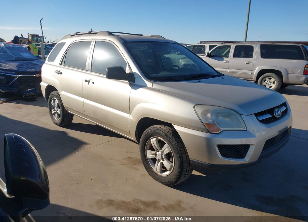 2009 KIA SPORTAGE LX VIN: KNDJF724397579100