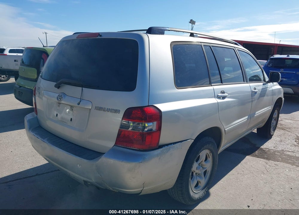 2004 TOYOTA HIGHLANDER VIN: JTEGD21A840098153