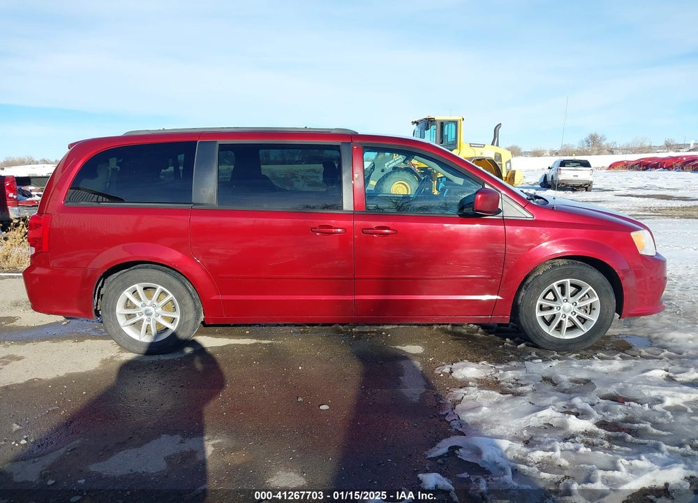 2014 DODGE GRAND CARAVAN SXT VIN: 2C4RDGCG2ER352314