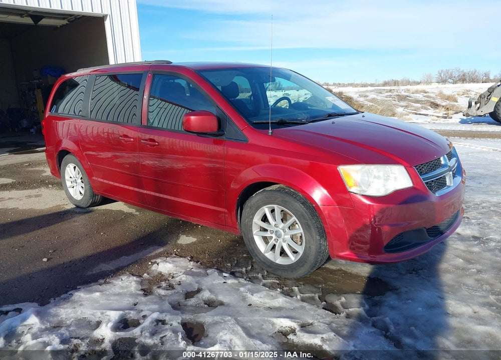 2014 DODGE GRAND CARAVAN SXT VIN: 2C4RDGCG2ER352314