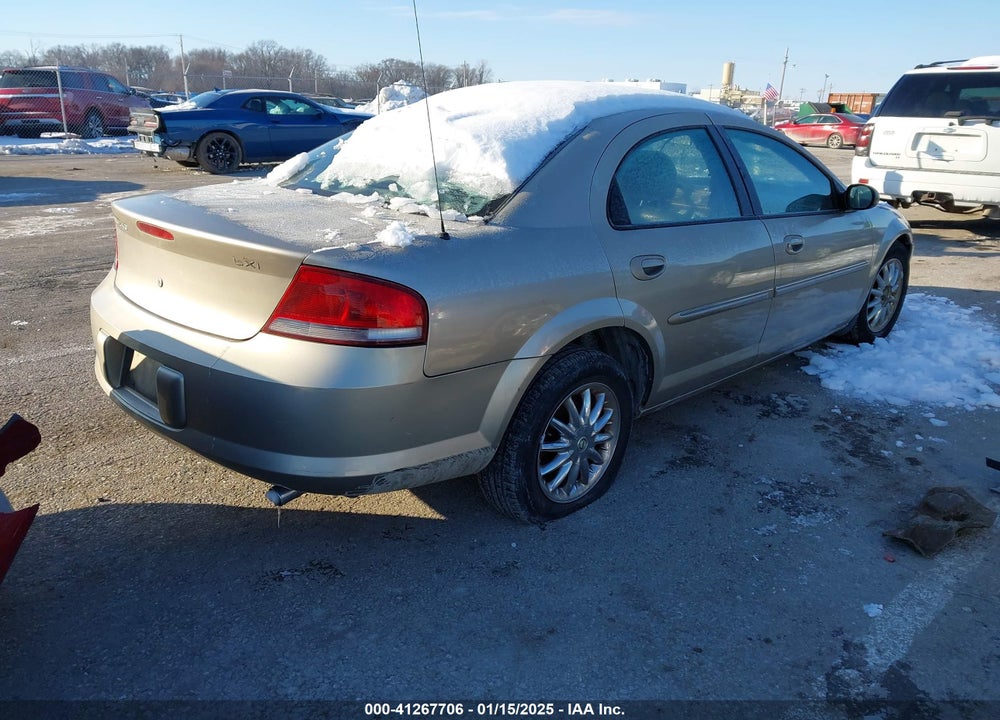 2002 CHRYSLER SEBRING LXI VIN: 1C3AL56R22N170613