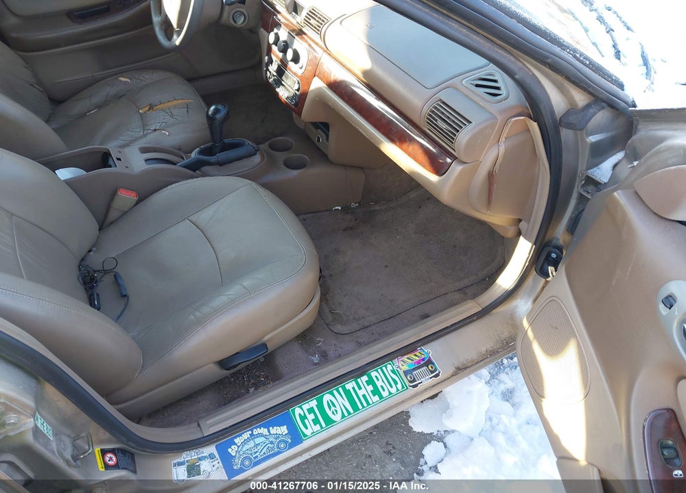 2002 CHRYSLER SEBRING LXI VIN: 1C3AL56R22N170613
