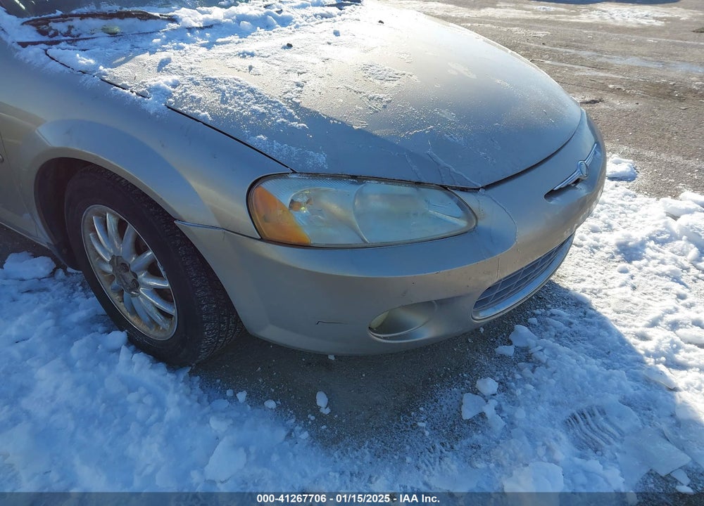 2002 CHRYSLER SEBRING LXI VIN: 1C3AL56R22N170613