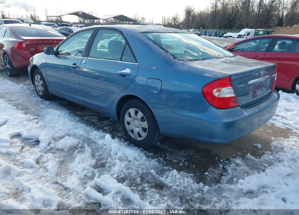 2004 TOYOTA CAMRY LE VIN: 4T1BE30K04U850072
