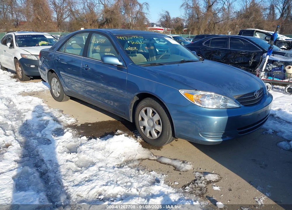 2004 TOYOTA CAMRY LE VIN: 4T1BE30K04U850072