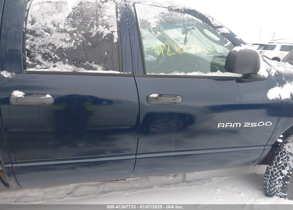 2004 DODGE RAM 2500 SLT/LARAMIE VIN: 3D7KU28D54G243701