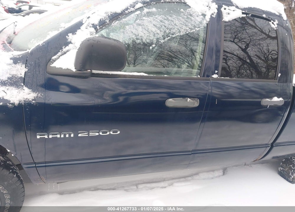 2004 DODGE RAM 2500 SLT/LARAMIE VIN: 3D7KU28D54G243701