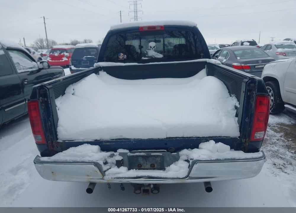2004 DODGE RAM 2500 SLT/LARAMIE VIN: 3D7KU28D54G243701